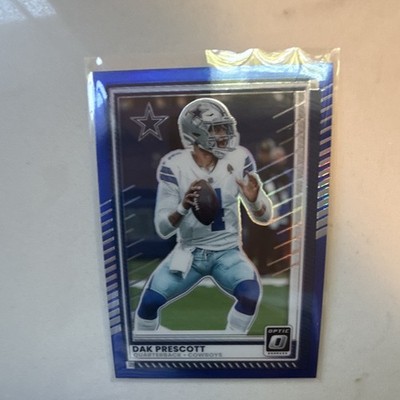Panini 2025 Donruss Optic Dak Prescott Cowboys #81 Blue Prizm /249