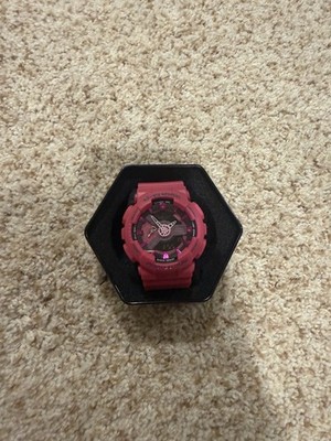 Casio G-SHOCK Analog-Digital Shock-Resistant 200m Red Resin Watch