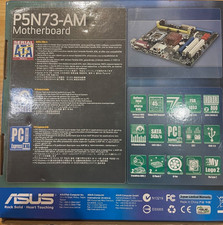 New unused ATX motherboard Asus P5N73-AM for Intel Core2, DDR2