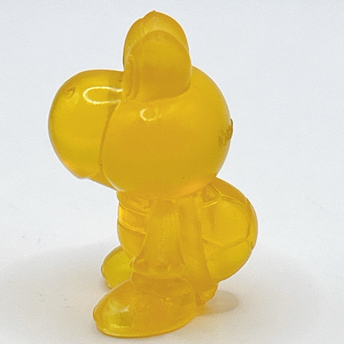 Yoshi Mario Famicom Keshi Yellow Clear Mini Figure Nintendo Japan