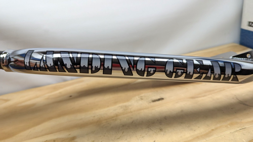 SE Racing BMX 24" LANDING GEAR FORK for 1" Threaded old-school CHROME CrMo NEW - Picture 6 of 12