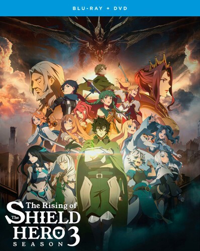 The Rising Of The Shield Hero: Season 3 [Used Very Good Blu-ray] With DVD, Box