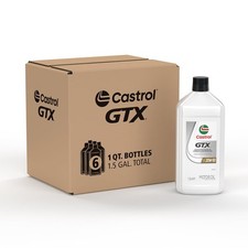 Castrol Gtx Motor Oil 1 Quart Pack Of 6 Advanced Engine Protection Api Sp Sn