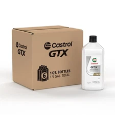 Castrol Gtx Motor Oil 1 Quart Pack Of 6 Advanced Engine Protection Api Sp Sn