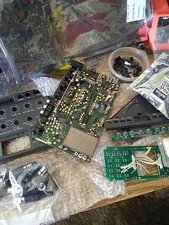 YAESU FT-1000 PARTS: FRONT PANEL AND MANY OTHER PARTS ALL ON ONE LISTING