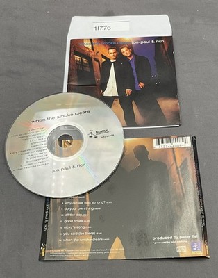 Jon-Paul & Rich - When the Smoke Clears  (CD) No Case #1I776