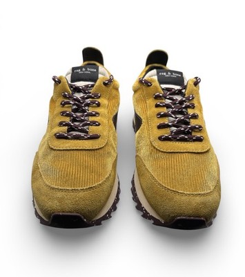 Rag & Bone Women's Corduroy Retro Runner Sneakers Size 10 EU 40 Gold Brown -1361