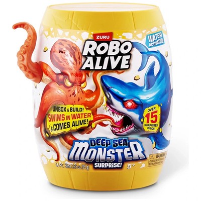 Robo Alive by ZURU Deep Sea Monster Octopus 15 Epic Surprises Inside *NEU*