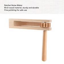 Wooden Ratchet Noise Maker Wooden Rattle Ratchet Noise Ma BT0