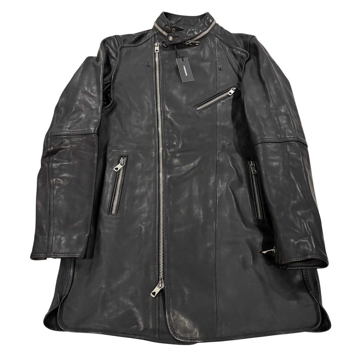 Diesel Leather Outer Shell Jackets for Men for Sale - Shop New