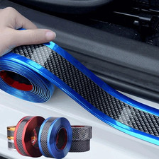 100cm Carbon Fiber Car Door Sill Protector Anti Scratch Strip New - V2 100cm Carbon Fiber Car Door Sill Protector Anti Scratch Strip New - V2