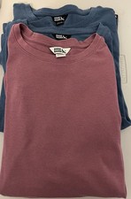 3- Eddie Bauer Women's Classic Fitted Crewneck Long Sleeve Tee Shirt Cotton XL
