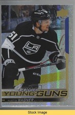 2018-19 Upper Deck Young Guns Speckled Rainbow Foil Austin Wagner #222 READ 01ks