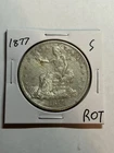 1877-S Silver Trade Dollar AU+/UNC Details Tough Type Coin