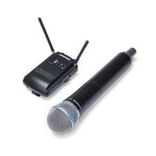 Samson Concert 88 Camera Handheld Microphone UHF Wireless System Channel K 