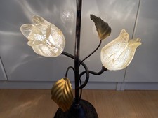 Fenice Tischlampe mit Murano Glas. Italien