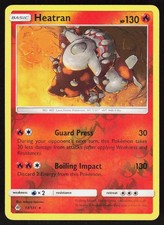 Heatran 13/131 Rare SM - Forbidden Light Pokemon EN Lightly Played
