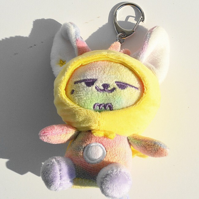 TXT PPULBATU X SANCTUARY RAINBOW Plush Doll Pendant Soobin Yeonjun