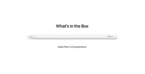 Öffne Box - APPLE Pencil 2 Eingabestift weiß für iPad Pro MU8F2ZM/A B-Ware - Afbeelding 2 van 5