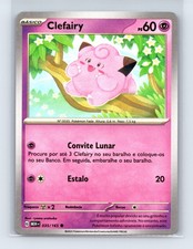 ~PT~ PORTOGHESE Clefairy 035/165 Sv: Scarlet & Violet 151 Carta Pokemon WB
