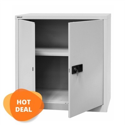 BISLEY Universal Flügeltürenschrank   Stahlschrank   800 mm Breit für 2 OH