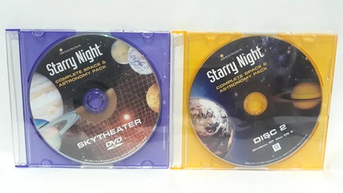Imaginova Starry Night Complete Space & Astronomy Pack 2 Disc Set Discs Only