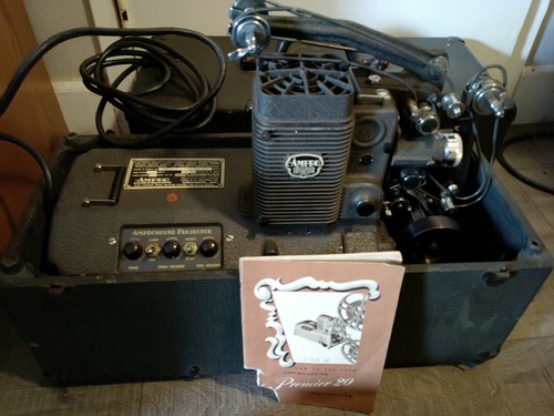Rare gros projecteur cinema MCALISTER des studios Hollywood Californie 30/40