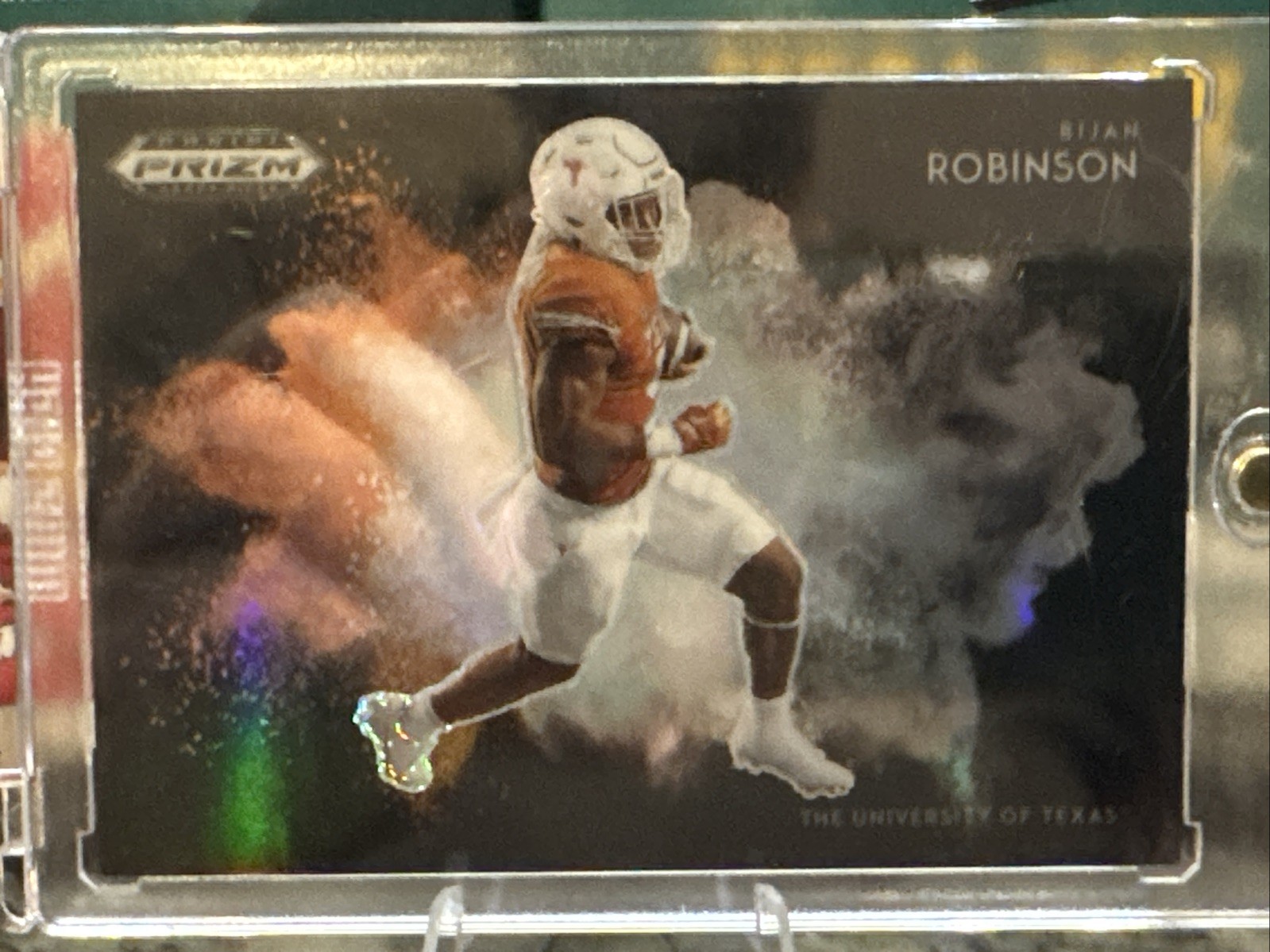 2023 Panini Prizm Draft Picks Color Blast Bijan Robinson #BCB-8 (RC)