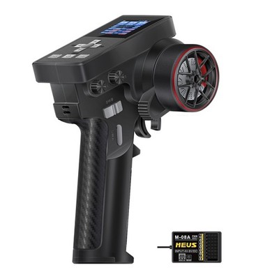 MEUS RACING ME-8B RC Transmitter 8 Channels 2.4GHz and Receiver for 1/8 1/10 ...