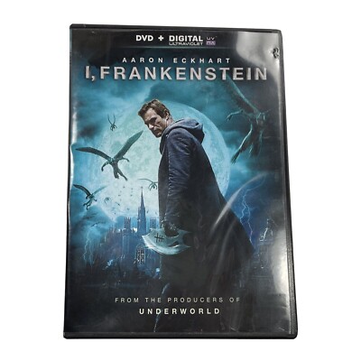 I Frankenstein Sci Fi Action DVD 2014 PG13 Aaron Eckart Bill Nighy u