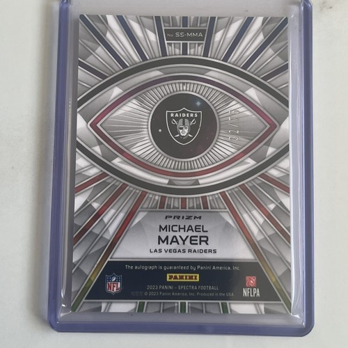 MICHAEL MAYER 2023 PANINI SPECTRA SIGNATURES SPECTRALES AUTO 32/75 - Photo 4/6