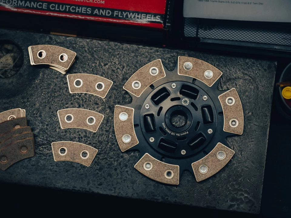 Kit de embrague AC etapa 3 (1MS) para Mazda RX-7 1979-1982 1,1 L (12A) no turbo Foto 3 de 4