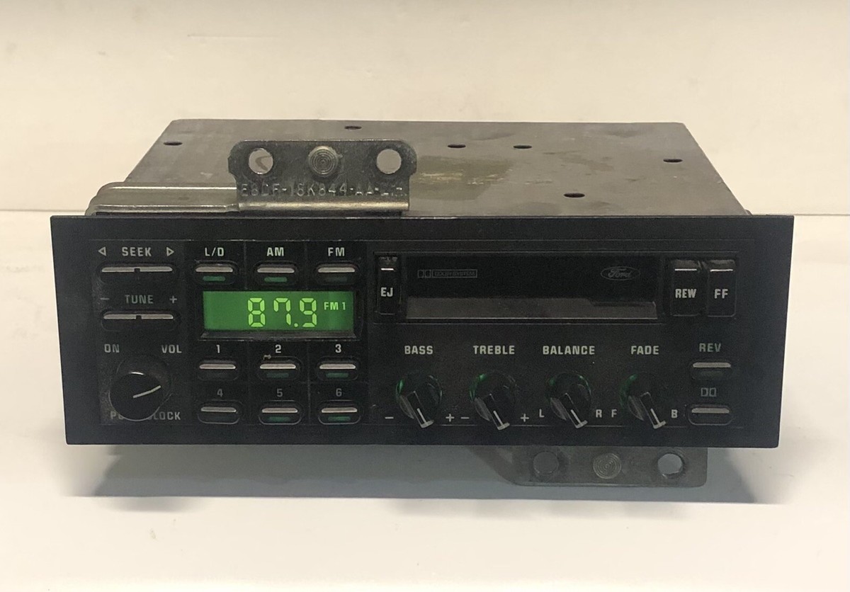 ✓88-89 Ford Mustang Radio Cassette Player Audio Sound AM FM