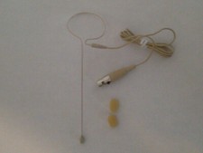 Tan Earset Microphone for Shure Bodypack Wireless Systems BLX SLX GLX PG
