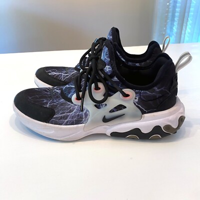 Nike React Presto Lightning GS Trouble At Home Boys Girls BQ4002-008 US Size 7Y
