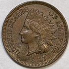 1907 Indian Head Cent Uncirculated UNC Coin #14055