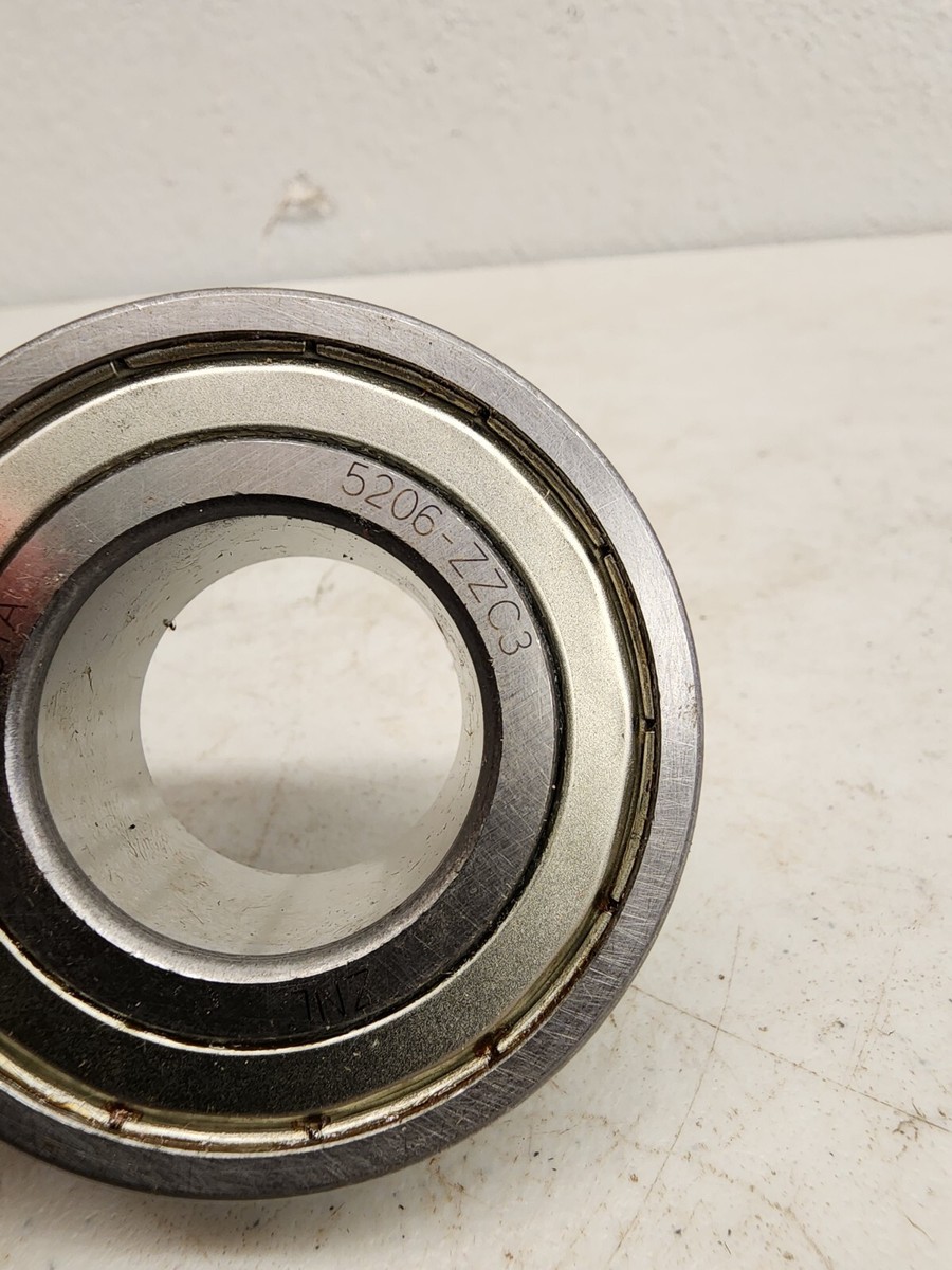 ZEN 5206 ZZC3 ANGULAR CONTACT BALL BEARING METAL SHIELDED 5206