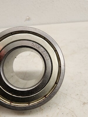 ZEN 5206 ZZC3 ANGULAR CONTACT BALL BEARING METAL SHIELDED 5206