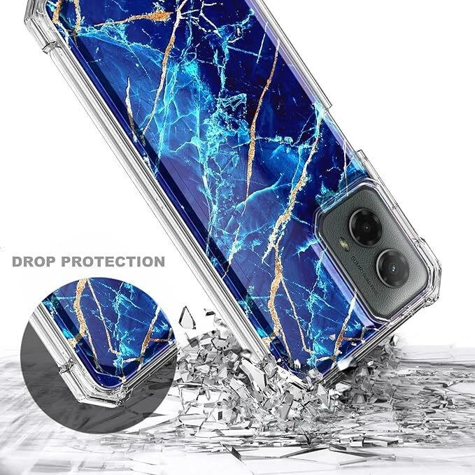 For Motorola Moto g 5G 2024 (XT2417) Case Full Body Cover + Screen Protector - Image 3 of 4