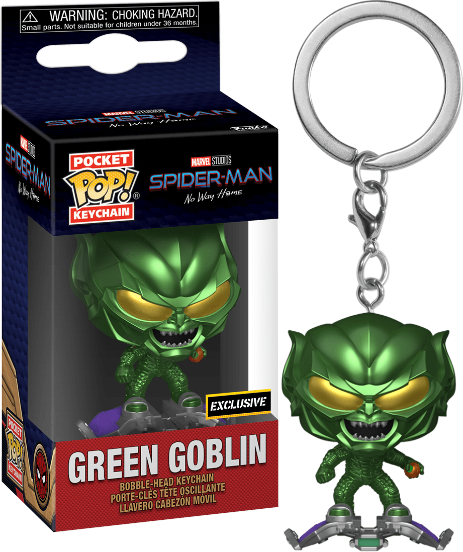 Funko Pocket Pop GREEN GOBLIN KEYCHAIN Exclusive Marvel Spider-Man