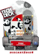 New/Sealed Tech Deck Series 6 ENJOI Panda with Rainbow Rare! Spin Master
