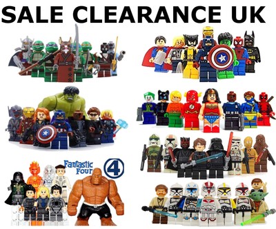 custom lego marvel minifigures for sale