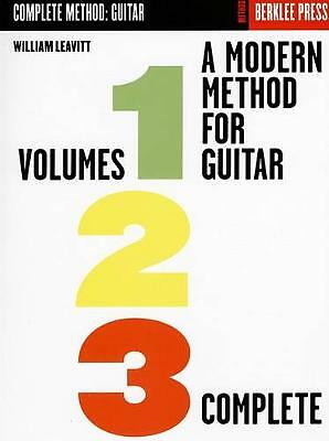 A Modern Method for Guitar - Volumes 1, 2, 3 Comp. by William Leavitt (Book, ...
