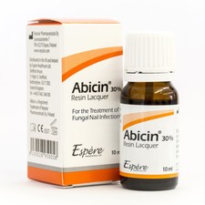 Abicin Resin Lacquer 30% | Fungal Nail Treatment Natural | Antifungal, 10ml