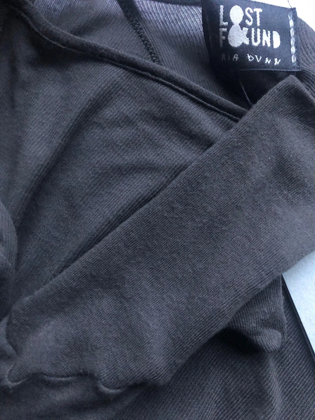 Abito lungo LOST & FOUND by Ria Dunn shirt Rick Owens donna taglia M