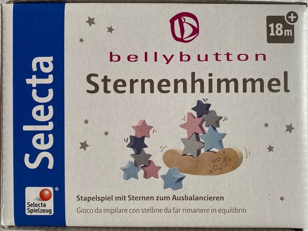 Selecta Bellybutton Sternenhimmel BauklöTze Holzspielzeug Stapelspielzeug 64020-image