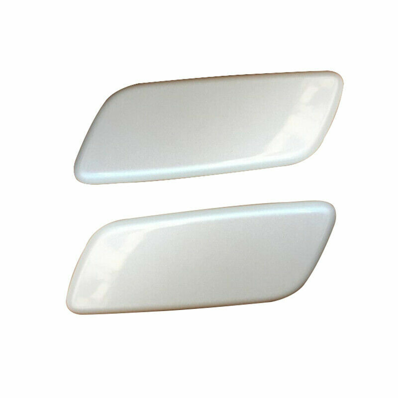 For Toyota Prado 2014-2017 White Headlight Washer Nozzle Jet Cover