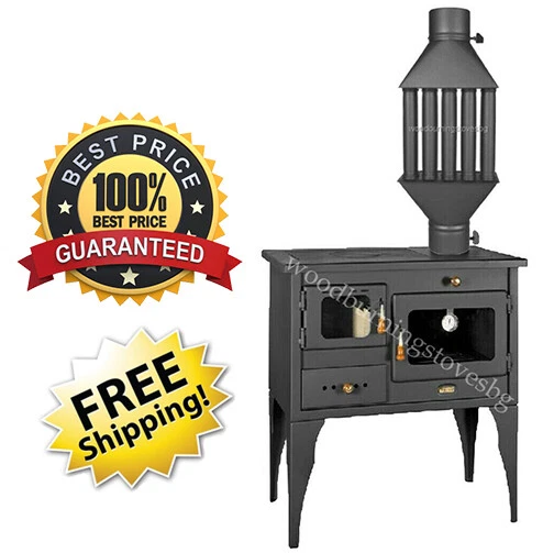 Cooking Wood Burning Stove Oven Prity 1P34L 10,1kw. / Heat Exchanger  EcoDesign | eBay