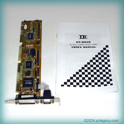 Promise Inc. Thread Driver Promise 20230C KW-559AH VLB IDE-I/O + PRINTED MANUAL, DRIVERS on CD ...