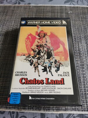 vhs Chatos Land Warner Home Charles Bronson Western Klassiker